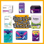 Sample Tuala Wanita Kotex Libresse Pad Women Maternity Tester Absorbent