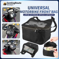 Motocycle Handlebar Bag / Beg Motor GPS / Bag Motor Tams Bag Universal Storage Bag GPS Pouch Waist B