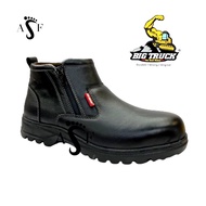 ORIGINAL  BIG  TRUCK  303 double zip ladies safety shoe Kasut Safety perempuan