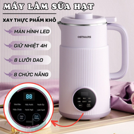 Máy làm sữa hạt OSTMARS - Máy nấu sữa hạt chính hãng 800ml 8 chức năng xay nấu tiện lợi - Bh 12 thán