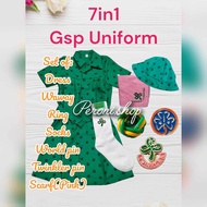 7in1 Set Gsp Uniform for kids girl