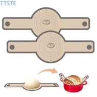 TTSTE Silicone Bread Mat, Heat Resistant Long Handle Baking Bread Sling, Dutch Oven Liner Durable No