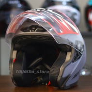 ALV ULTRON PRO SOLID HELMET | HALFFACE SINGLE VISOR HELMET