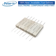 (2pcs) 10W 5% cemento Resistor Power Resistance 1R 2.2R 4.7R 10R 27R 33R 68R 100R 680R 1K 10K 22K 10