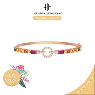 [Summer Exclusive]  Lee Hwa Jewellery  Vogue Precious Rainbow Nebula Bangle