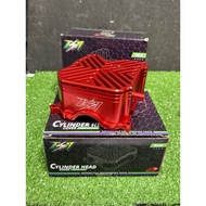 ESR CYLINDER HEAD COVER Y16ZR ALLOY PURPLE/RED YAMAHA REDLEO ESR MOTOR Y16