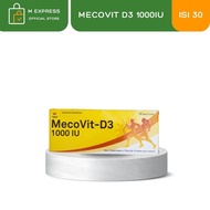 [M EXPRESS] MECOVIT D3 1000 IU - vitamin D contains 30