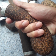 Handle Golok Kayu Ruyung Gagang Golok Kayu Ruyung Aren | terbuat dari kayu ruyung aren