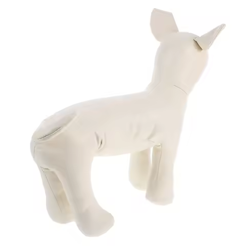 Sturdy Standing Mannequin Display Clothes Non-Deformable Lifelike Design For Pet Store Sizing S Mann