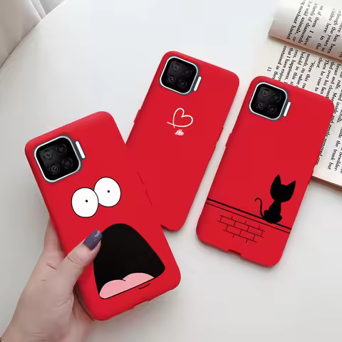 For OPPO Reno 4 Lite Case For OPPO Reno 4 Lite A73 A93 A 93 73 F17 F 17 Pro F17Pro Phone Case Soft T