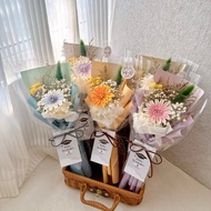 樺坊/畢業花束/小花束/向日葵/乾燥花