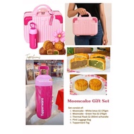 [Limited Edition] Tupperware Mooncake Set 2025 – Pink Bag + Flask + Mooncake