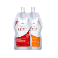 ครีมยืดผม Schwarzkopf Strait Glatt 400MLx 2 ชวาร์ฟคอฟ ยืดผม แกรท มี 2 สูตร ขนาด น้ำยายืดผมถาวร ครีมยืดผมถาวร น้ำยายืดผม