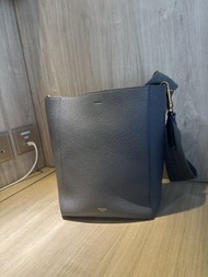 Celine Small Grey Seau Sangle bucket bag