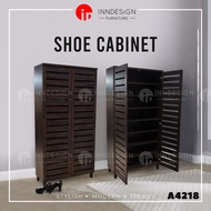 [INNDESIGN.SG] Jayen 2 Door Tall Shoe Cabinet (Fully Assembled and Free Delivery)