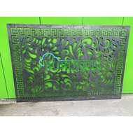 Ornamen Pagar rumah Pagar minimalis Pagar modern Sekat ruangan