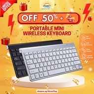 Lightweight 78-Key Wireless Keyboard - Mini Wireless Silent Keyboard for Office and Laptop