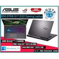 Asus ROG Strix G17 G713R-WKH158W 17.3'' FHD 360Hz Gaming Laptop (2022)