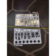 Deluxe Tribal Sticker Inlay Guitar Fretboard Electric Acoustic Classical Nylon Guitar Electric Acous