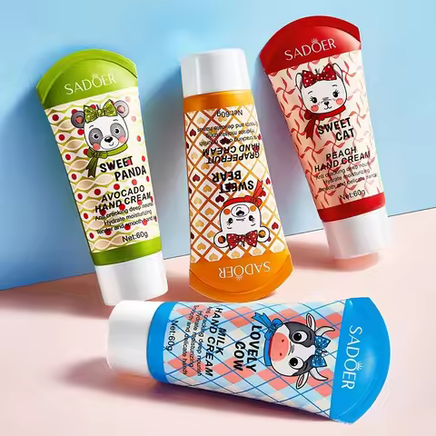 SADOER Milk Avocado Hand Cream Moisturizing Nourishing Brightening Handcream for Dry Skin Hydrating 