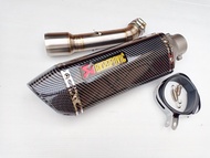 สลิปออน Kawasaki Ninja 250SL  Z250SL คาวาซากิ นินจา 250SL  Z250SL+AK14 นิ้วเคฟล่าล้วน