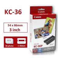 KP-108IN RP-108สำหรับ Canon Selphy กระดาษสีชุด CP Series เครื่องพิมพ์ CP1200 CP1300 CP910 CP800แผ่นแ