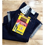 Wrangler Selvedge Denim (Orange Rim) 13MWZ Cowboy Cut 15oz. Jeans Chicken Skin Fabric + Elastane1% P