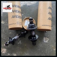 Dhika-BIKE Hub sepeda ARDENTLY track Front Rear 32 hole black
