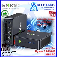 *SG Distributor Stocks* GMKTec NucBox M6 Ultra Complete Mini PC (AMD Ryzen 5 7640HS, 2x16GB DDR5, 1T