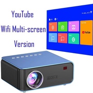 T4 มินิโปรเจคเตอร์สำหรับโฮมเธียเตอร์ สนับสนุน Miracast ในตัว YouTube WiFi Nanotech