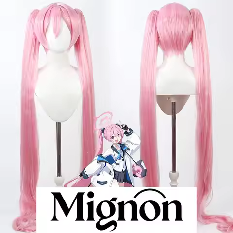 Blue Archive Kurosaki Koyuki cosplay wig pink detachable ponytail short wig Halloween gift