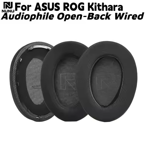 NUNU Replacement Soft Memory Foam Mesh/Ice gel Ear Pads For ASUS ROG Kithara /Audiophile Open-Back W