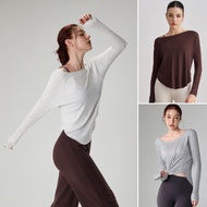 Women’s Yoga Sports T-Shirts, Quick-Dry Modal Running Tops, Loose Breathable Gym Fitness Shirts