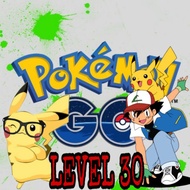 PokemonGo Account Level 30 without Team & Random Pokemon