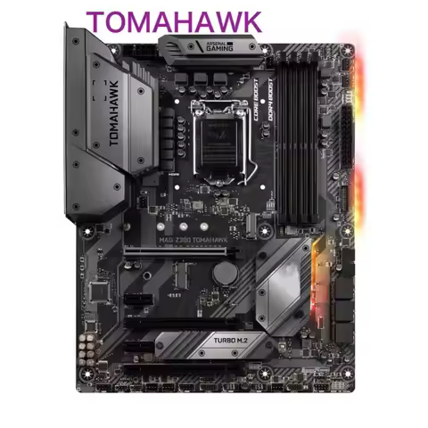 Motherboard for MSI MAG Z390, TOMAHAWK, 64GB, LGA 1151, DDR4, ATX Mainboard, 100% Tested OK, Fully W