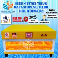 MESIN TETAS TELUR KAPASITAS 50 BUTIR TELUR FULL OTOMATIS