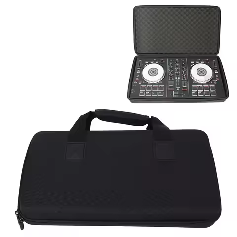 DJ Controller Case DJ Controller Storage Bag Portable Carrying Case for Double Channel DJ Controller
