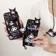 Kuromi Case Huawei P20pro P30LITE P30pro P50pro P50 P60pro P60 P40pro P40 P30 P20LITE Cartoon Cute Kuromi Phone Case Phone Cover Soft Silicone Casing with accessory