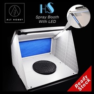 HSENG Spray Booth with LED / HS-E420DCLK (with LED) / Gunpla Spray Booth / Hobby Spray Booth