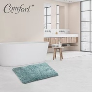 【Comfort+舒適家】亮澤雪尼爾記憶綿長毛地墊-綠色 綠色