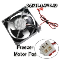 Practical Rotary Motor Fan Assembly for Samsung 3612JL-04W-S49 12V 0.3A Refrigerator