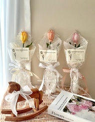 嗜花所 鬱金香乾燥花束 情人節花束 乾燥花束 擴香花束 永生花束