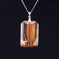 寶麗金珠寶-天然紅銅鈦晶墜子