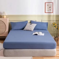 Luxury 100 Bamboo Fiber Fitted Bedsheet Silk Cooling Feel Bed sheet Super Soft Silky Smooth Cover Si