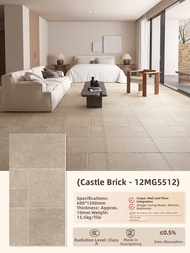 BEIQIVI | Non-slip Floor Tiles for Outdoor Courtyard Bathroom Kitchen 600x600mm