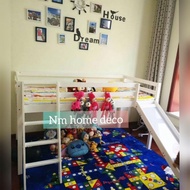 ❤️ PREORDER ❤️ KID BED SLIDE BY NMF 💥 Harga bajet kualiti meletop katil gelongsor budak saiz single