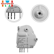 【MULSTORE】Refrigerator Defrost Timer Robust 6 Hour 21 Minute 120V 60Hz 15A Non Inductive