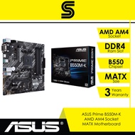 ASUS Prime B550M-K AMD AM4 Socket MATX Motherboard