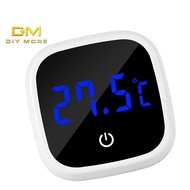 DIYMORE Aquarium Thermometer Digital Fish Tank Thermometer Accurate LED Display Suit for Fish Axolot