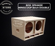 Box Speaker Miniscoop 8 Inch Double
